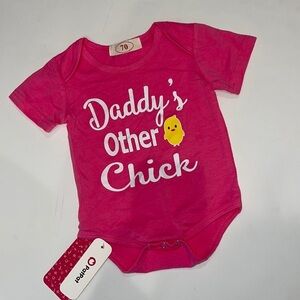 3/$25.00 PATPAT PINK ONSIE “Daddy’s other Chick”
